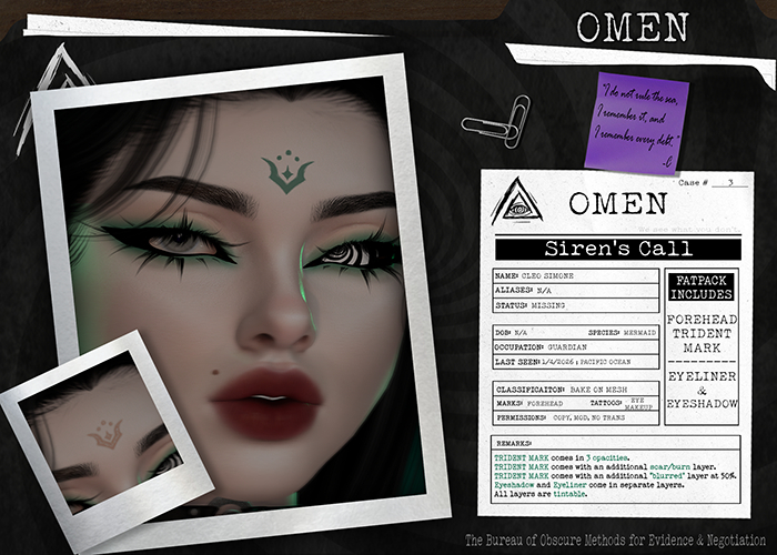 OMEN - Case #3 - Siren's Call