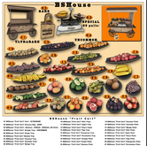 04 BSHouse "Fruit Cart" Orange Tray - UNCOMMON