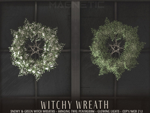 Magnetic - Witchy Wreath