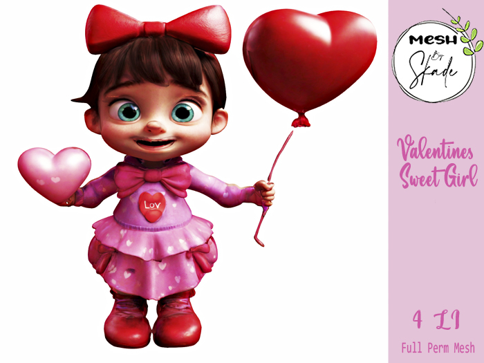 MBS - Valentines - Sweet Girl Full Perm mesh