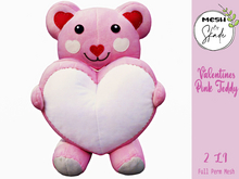 MBS - Valentines - Pink Teddy Full Perm mesh