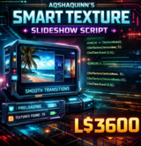Aqshaquinn’s Smart Texture Slideshow Script – Smooth Preloaded Image Slider for Prim Faces (Copy & Modify)