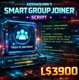 Aqshaquinn’s Smart Group Joiner Script – One-Touch Group Invitation System for Second Life (Full Perm)
