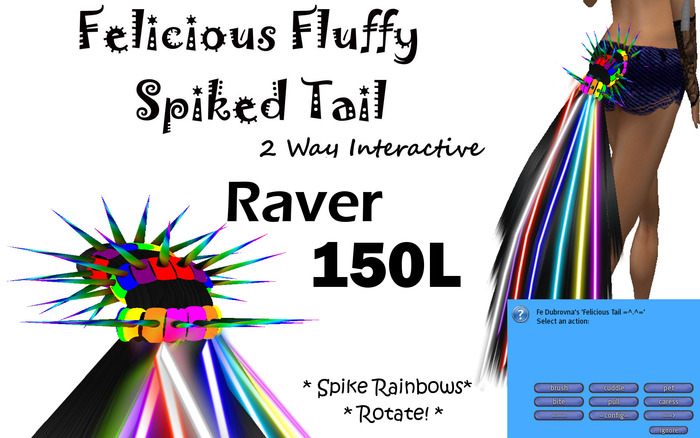Felicious Raver Neon Tail