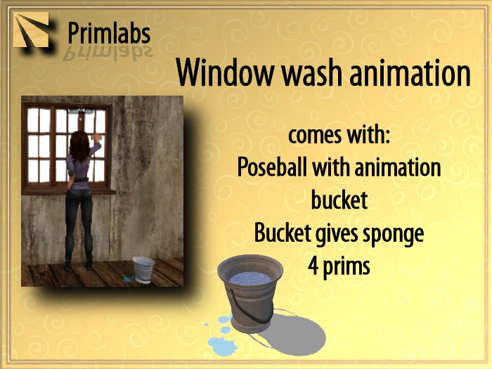 Wash Window animation [box]