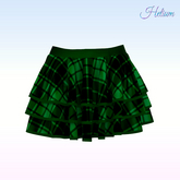 St Patricks Tartan Tier Skirt LaraX