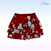 Valentines Day Tier Skirt LaraX