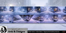 Winter Backdrop Fatpack - Urban Silence (1 - 10)