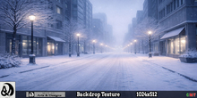 Winter Backdrop - Urban Silence 1