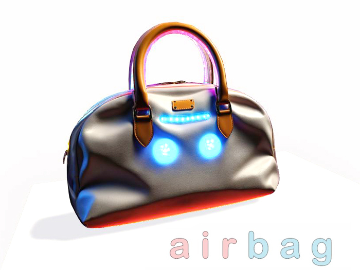 ADELE Futuristic LED Handbag – Glowing Purse Avatar Accessory