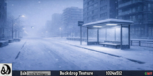 Winter Backdrop - Urban Silence 2