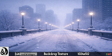 Winter Backdrop - Urban Silence 4