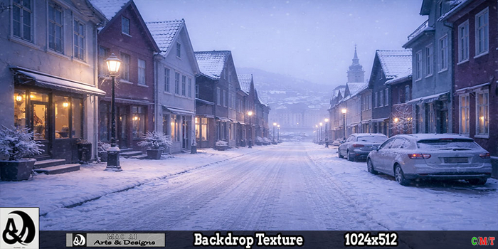 Winter Backdrop - Urban Silence 5