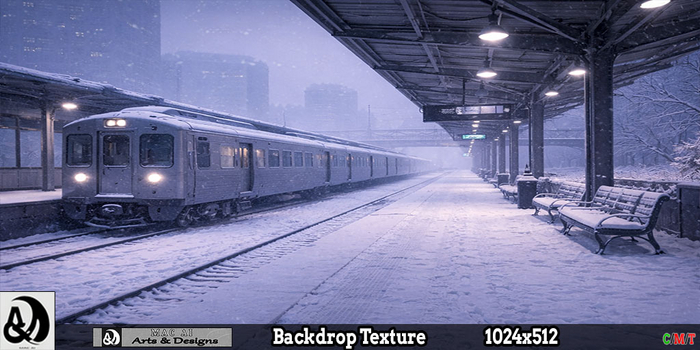 Winter Backdrop - Urban Silence 7