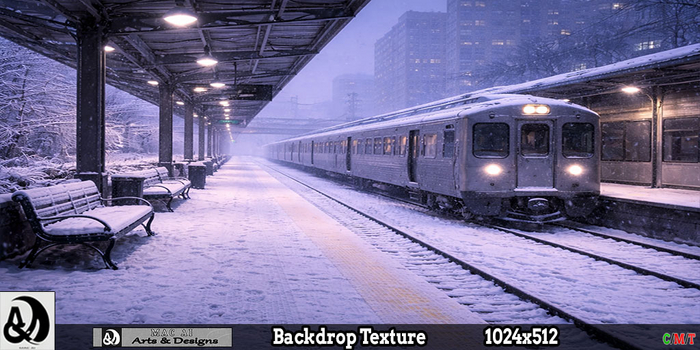 Winter Backdrop - Urban Silence 8