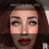 Razzles-Minerva Real Eyes-Green