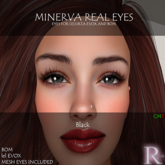 Razzles-Minerva Real Eyes-Black