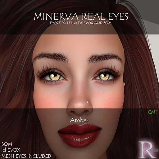 Razzles-Minerva Real Eyes-Amber