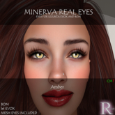 Razzles-Minerva Real Eyes-Amber