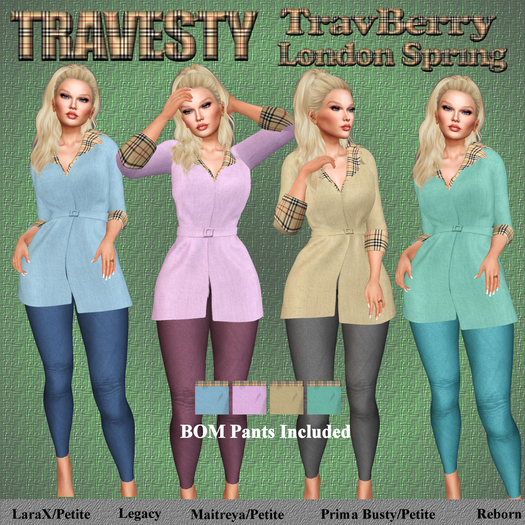Travesty TravBerry London Spring