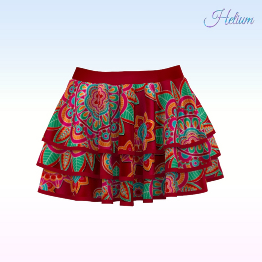 Mandala Tier Skirt Legacy