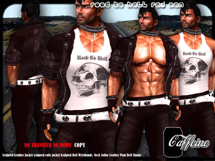  CAFFEINE * ROAD TO HELL RED * MAN