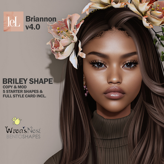 LELUTKA BRIANNON SHAPE - { wren's nest } - Briley