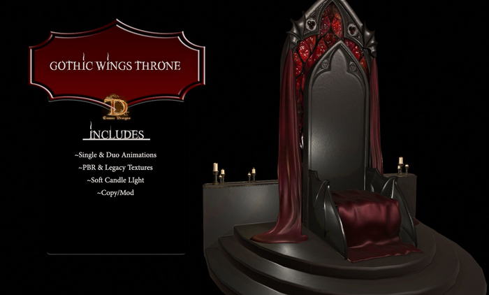 ^TD^Gothic Wings Throne(PG)