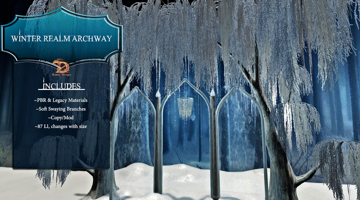 ^TD^Winter Realm Archway