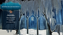 ^TD^Winter Realm Archway