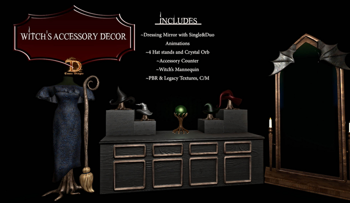 ^TD^Witch's Accessory Decor