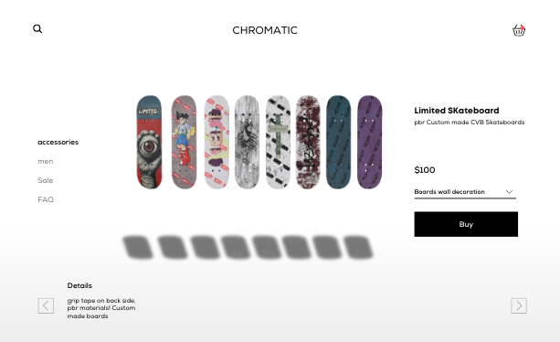 Skateboard deck Limited set