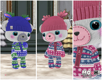MOoH! Stuff Xmas bear avatar (Add)