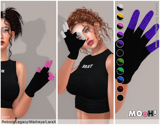 MOoH! Winter gloves (Add)