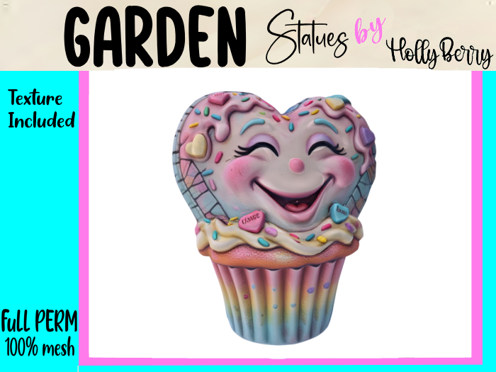 HB: Valentine Sprinkle Cupcake FuLL PERM