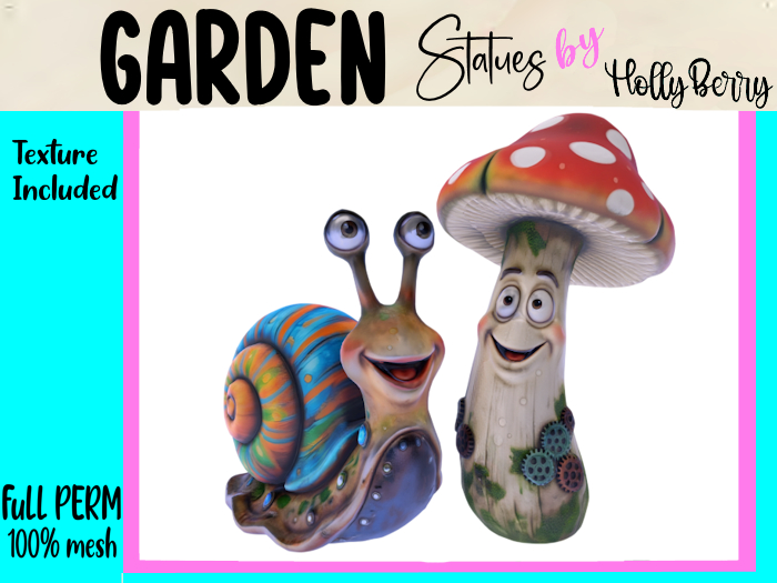 HB: Mushroom Snail FuLL PERM