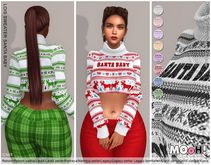 MOoH! Lois sweater santa baby (Add)