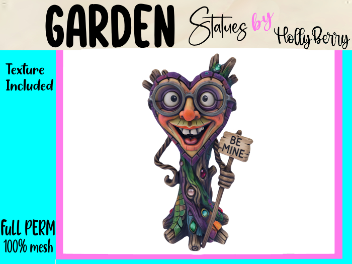 HB: Valentine Be Mine Tree Stump FuLL PERM