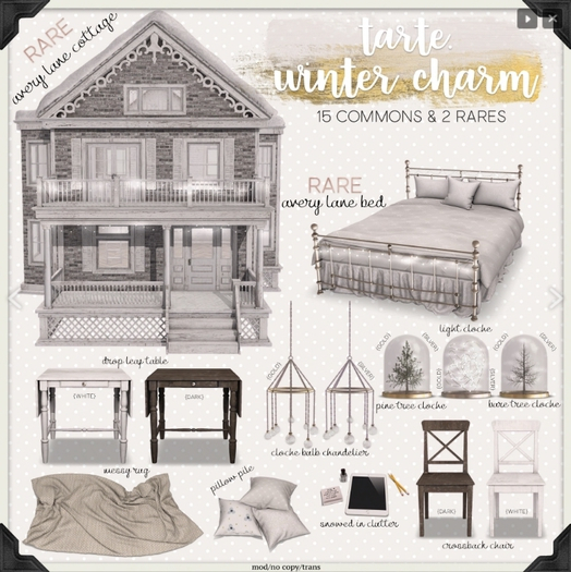 tarte. avery lane bed RARE