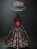 POISON ROUGE Nitzia Dress Garnet