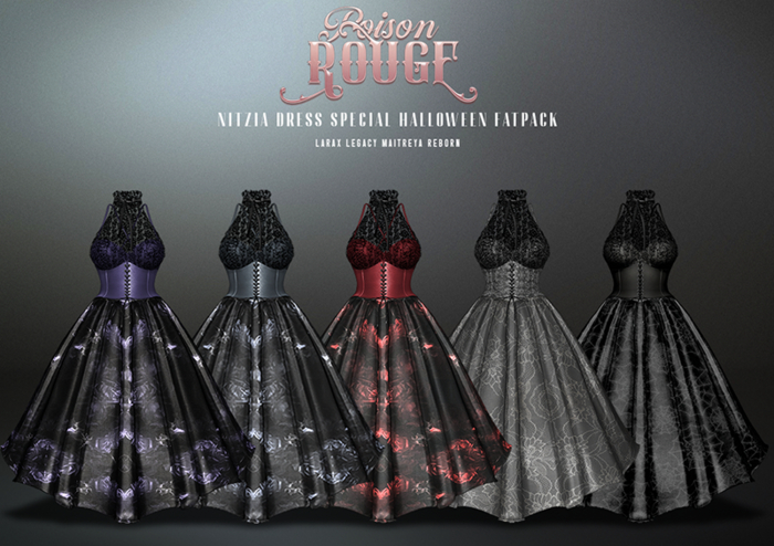 POISON ROUGE Nitzia Special Halloween FATPACK