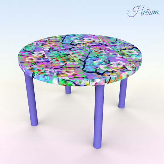Iridescent Simple Balcony Table