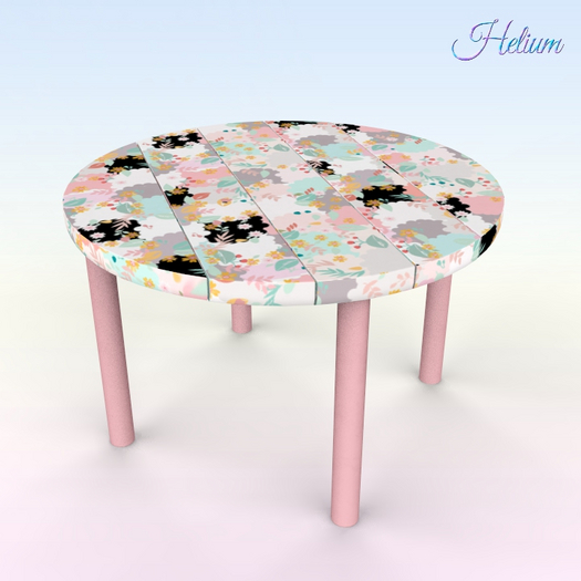 Paint Simple Balcony Table