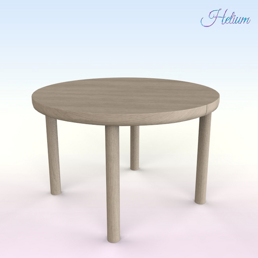 Pale Wood Simple Balcony Table