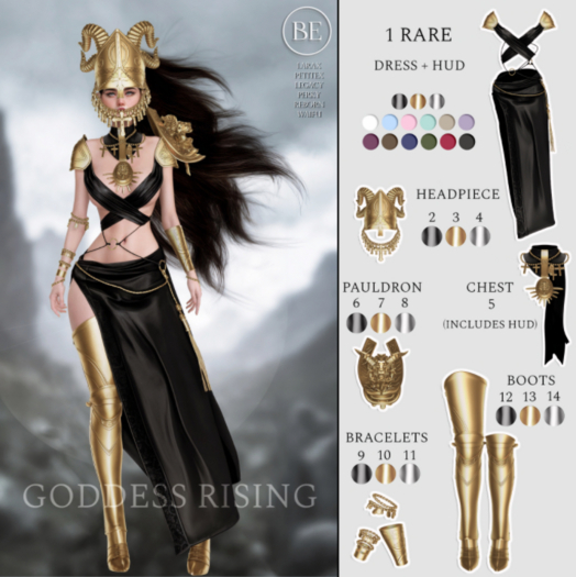 Belle Epoque - Goddess Rising - 2 Black