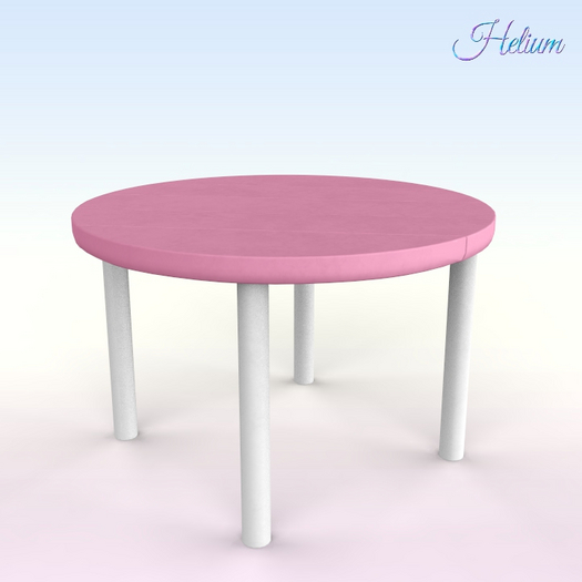 Pink Simple Balcony Table
