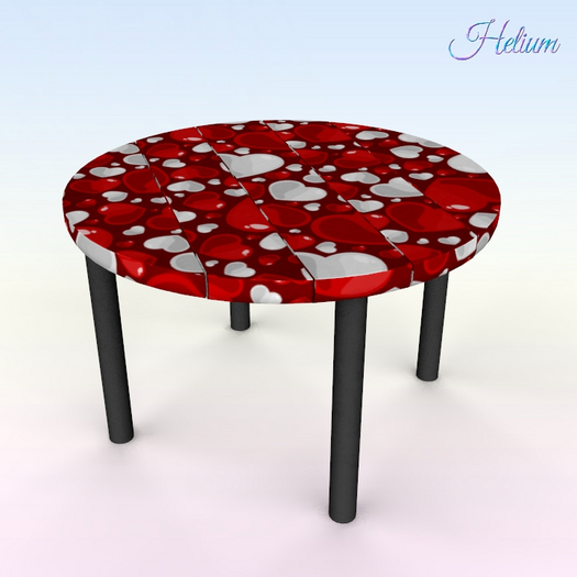 Valentines Day Simple Balcony Table