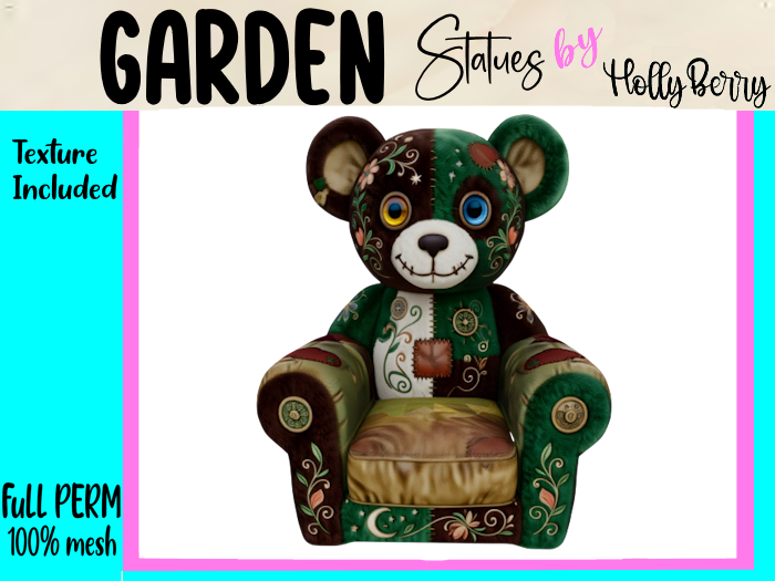 HB: Teddy Bear Chair FuLL PERM