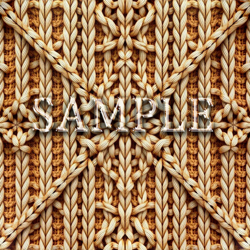 [ Intricately Knit Seamless 01 ] A