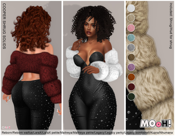 MOoH! Cooper shrug solids (Add)
